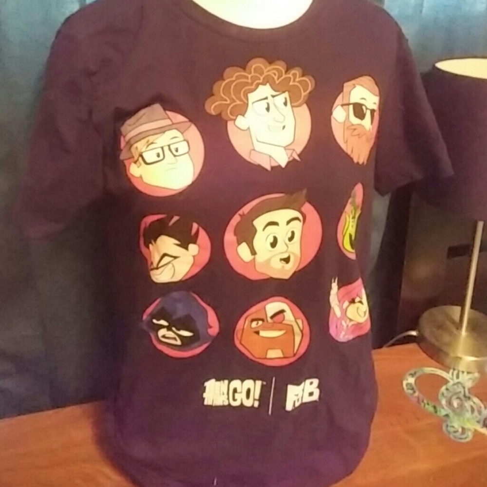 Teen Titans Go! And Fall Out Boy Tee